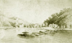 Fort St Davis e le rapide di Schuylkill, c.1912 da American School