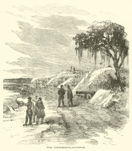 Fort Thunderbolt, Savannah, dicembre 1864 da American School
