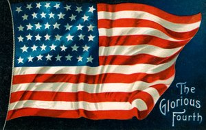 Bandiera americana del 4 luglio