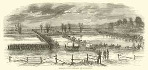 La divisione di Franklin riattraversa il Rappahannock, dicembre 1862 da American School