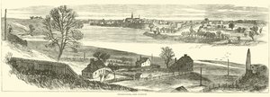 Fredericksburg, da Falmouth, novembre 1862 da American School