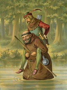 Frate Tuck porta Robin Hood sull
