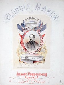 Copertina del frontespizio della partitura di 