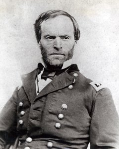 Generale William Tecumseh Sherman (1820-91) da American School