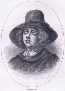 George Fox 1651, illustrazione da Cassells History of the United States pub. da Petter & Galpin c.1890