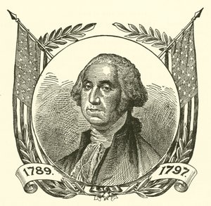George Washington (incisione) da American School