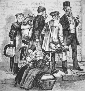 Immigrati tedeschi a New York City, c.1870
