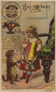 Ragazza e cane che chiede l