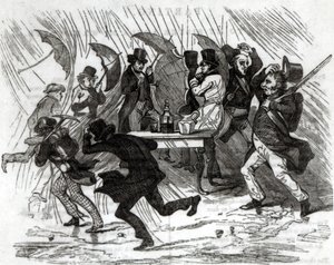 Andando intorno al Capo Horn, 1849