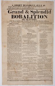 Grande e Splendida Bobalition della Schiavitù, 1822