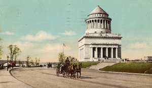 Tomba di Grant, Riverside Drive, New York, c.1900-10