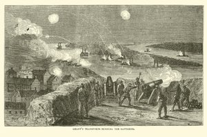 I trasporti di Grant attraversano le batterie, aprile 1863 da American School