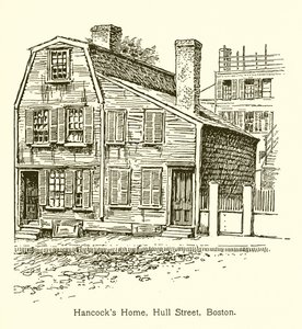 Casa di Hancock, Hull Street, Boston da American School