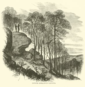 Hanging Rock, Carolina del Sud, febbraio 1865 da American School