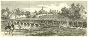 Hanover Ferry, attraversamento del Pamunkey, giugno 1864 da American School