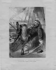 Quartier generale a Harrisons Landing: Vedi prove davanti al Comitato sulla Condotta della Guerra, firmato Potomac, c.1862 da American School