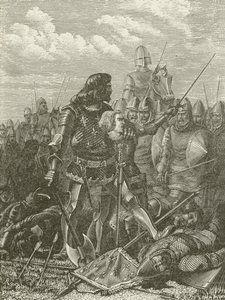 Enrico V alla battaglia di Agincourt