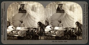 Il suo angelo custode, c.1899 (stereografia)
