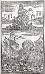 Storia e Vite di Tutti i Più Noti Pirati e delle loro Ciurme, frontespizio, Londra, 1725 da American School