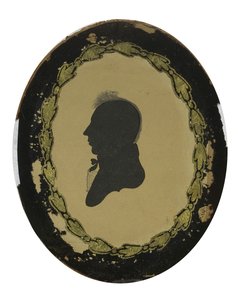 Silhouette di un uomo da American School