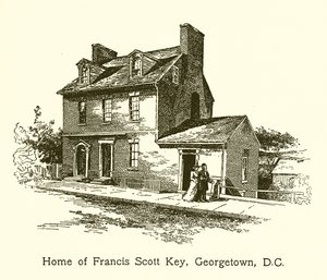 Casa di Francis Scott Key, Georgetown, D.C. da American School