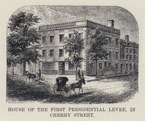 Casa del primo ricevimento presidenziale, in Cherry Street da American School
