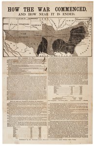 Come è iniziata la guerra e quanto è vicina alla fine, 1864 da American School