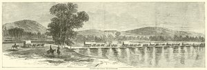 Il corpo di Howard attraversa il Chattahoochee, luglio 1864 da American School