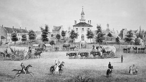 Independence, Missouri, c.1850 da American School