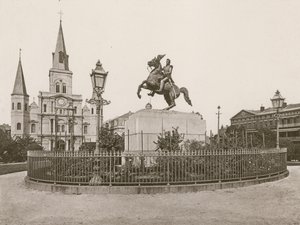 Piazza Jackson, New Orleans da American School