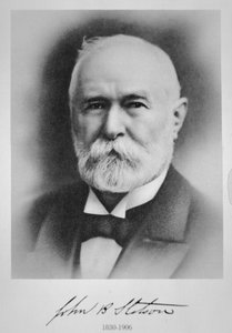 John B. Stetson (1830-1906) fabbricante di cappelli americano di Filadelfia