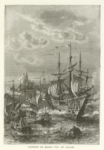 Sbarco di Enrico VIII a Calais