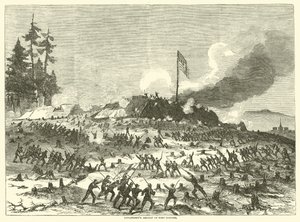 Assalto di Longstreet a Forte Sanders, novembre 1863 da American School