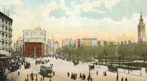 Madison Square, New York, 1906 da American School