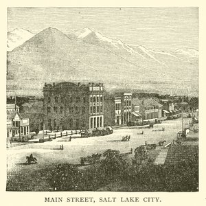 Main Street, Salt Lake City (incisione)