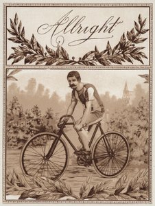 Uomo in bicicletta da American School