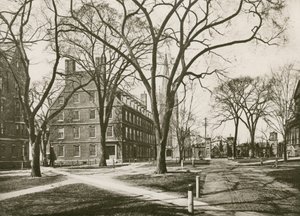 Massachusetts Hall, Università di Harvard, Cambridge da American School