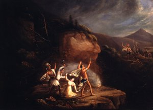 Massacro di Jane McCrea, 1777 da American School