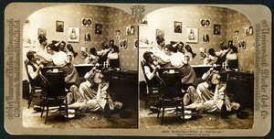 McCarthys Wake (Parte 3), 1899 (stereografia) da American School