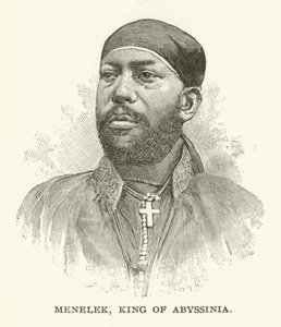 Menelik, Re di Abissinia da American School