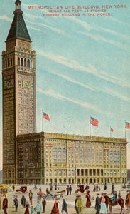 Metropolitan Life Building, New York, c.1909-13