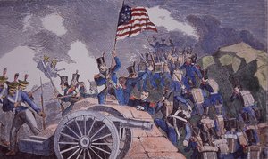 Guerra messicano-americana (1846-48), battaglia di Cerro Gordo da American School