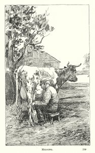 Mungitura (incisione) da American School