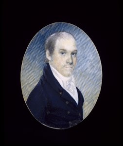Miniatura di William Cadogan Simes (1773-1824), c. 1810-1824 da American School