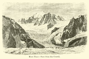 Monte Bianco, visto dal Courtil