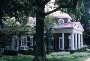 Monticello, progettato da Thomas Jefferson da American School