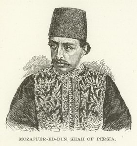Mozaffer-ed-Din, Scià di Persia da American School