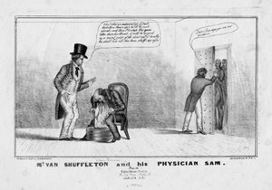Il signor van Shuffleton e il suo medico Sam da American School