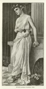 Myrtis, Fanciulla Romana dei Fiori da American School