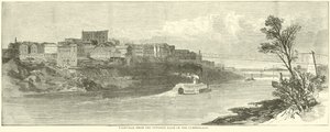 Nashville dalla riva opposta del Cumberland, dicembre 1864 da American School